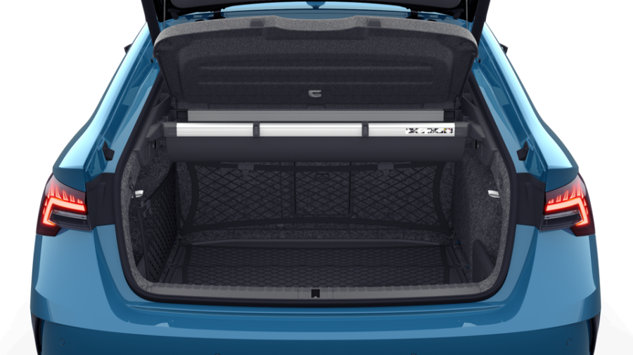 Škoda Octavia, 2,0 TSI 195 kW 7° automatická DSG, barva modrá