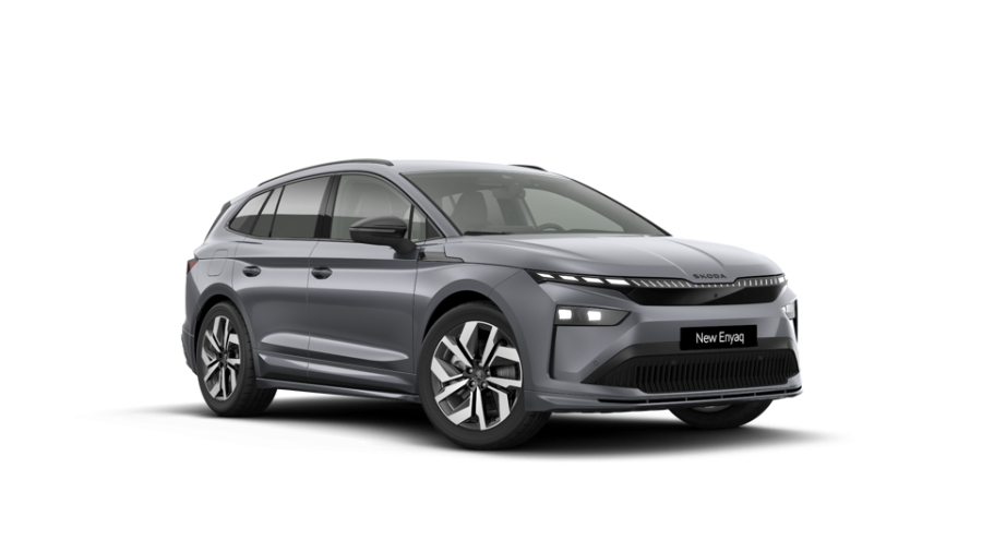 Škoda Enyaq iV, 82 kWh 1-stup. automat. 4x4, barva šedá