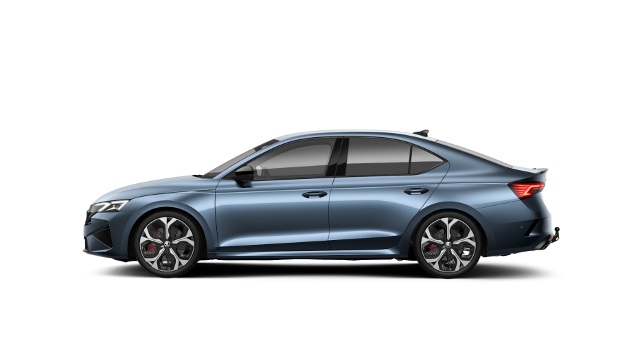Škoda Octavia, 2,0 TSI 195 kW 7° automatická DSG, barva modrá