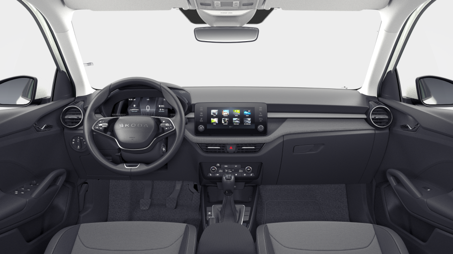 Škoda Fabia, 1,0 MPI 59 kW 5° manuální, barva bílá