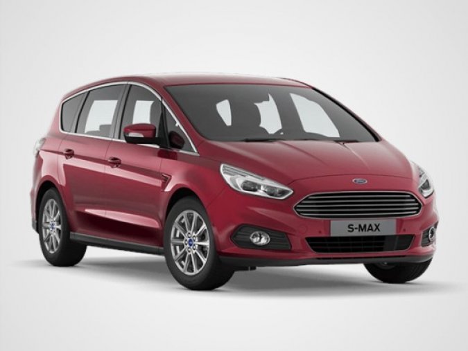 Ford S-MAX, 1.5 EcoBoost, barva červená