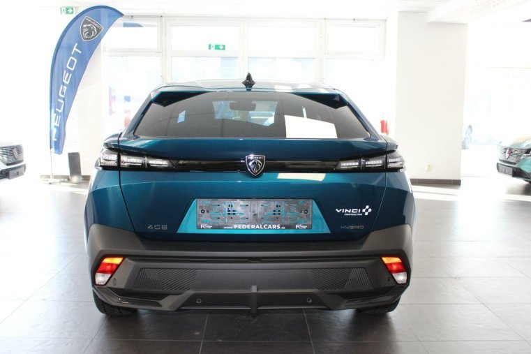 Peugeot 408, Peugeot 408 ALLURE Plug-in HYBRID 225 EAT, barva modrá
