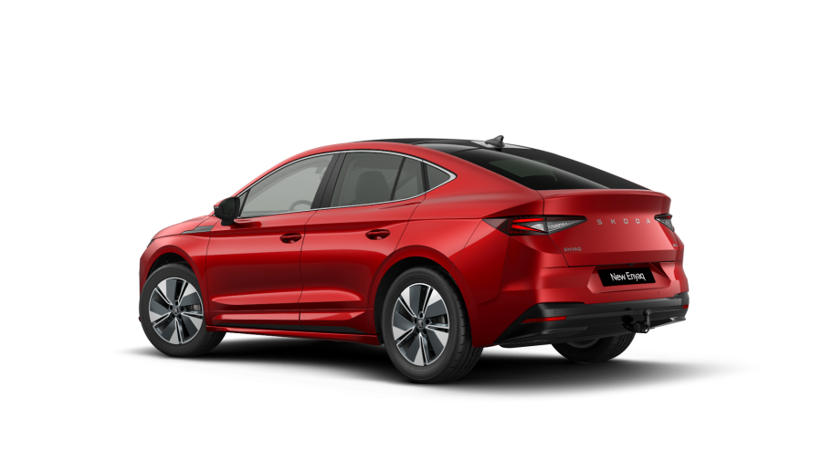 Škoda Enyaq iV, 82 kWh 210,00 kW 1° automatická 4x4, barva červená