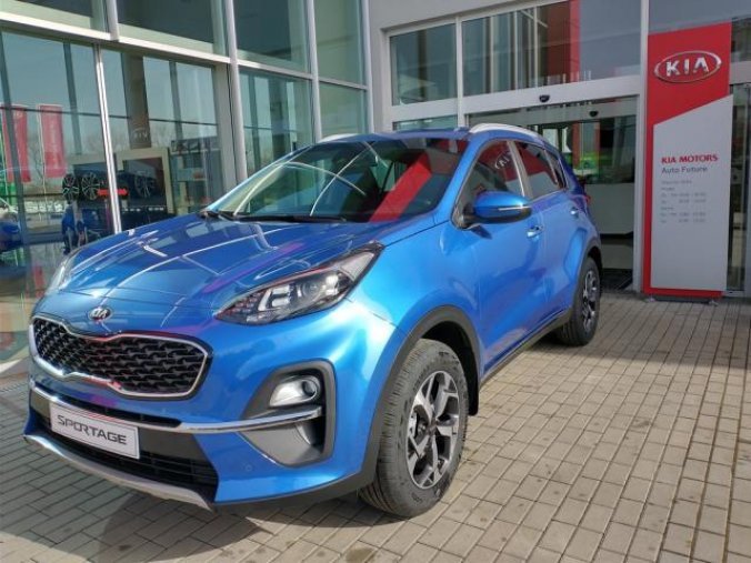 Kia Sportage, 1,6 GDi  TOP MY21, barva modrá