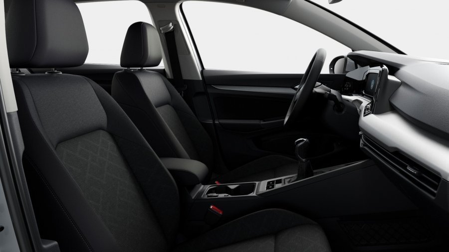 Volkswagen Golf, Golf Life 2,0 TDI 6G, barva stříbrná