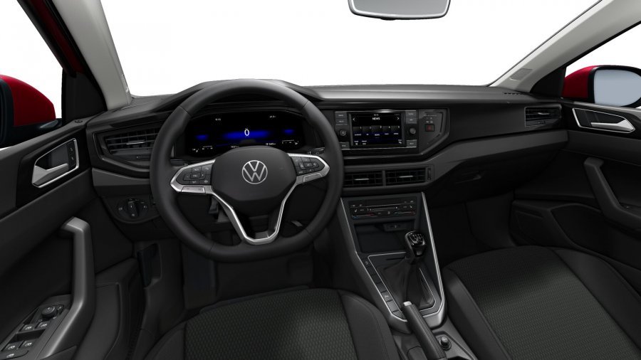 Volkswagen Taigo, Taigo Life 1,0 TSI 5G, barva červená