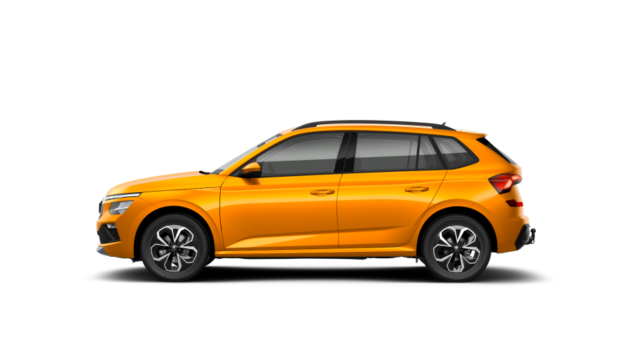 Škoda Kamiq, 1,5 TSI 110 kW 6° manuální, barva oranžová