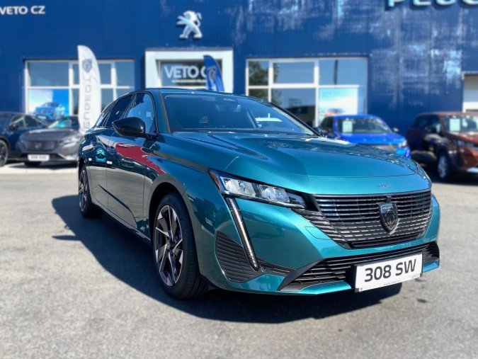 Peugeot 308, Peugeot 308 SW ALLURE 1.5 HDi 130 S&S EAT8, barva modrá