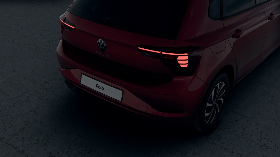 Volkswagen Polo, Polo Life 1,0 TSI 7DSG, barva červená