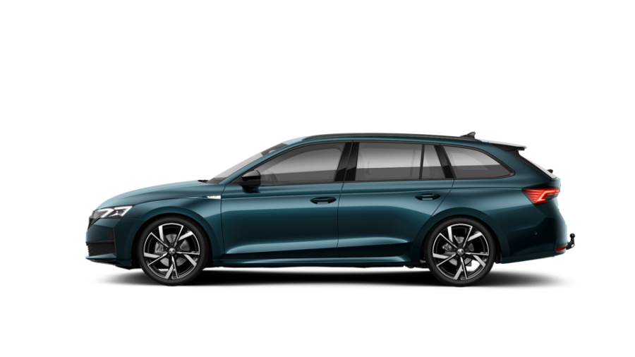 Škoda Octavia, 1,5 TSI m-HEV 110 kW 7° automatická DSG, barva modrá