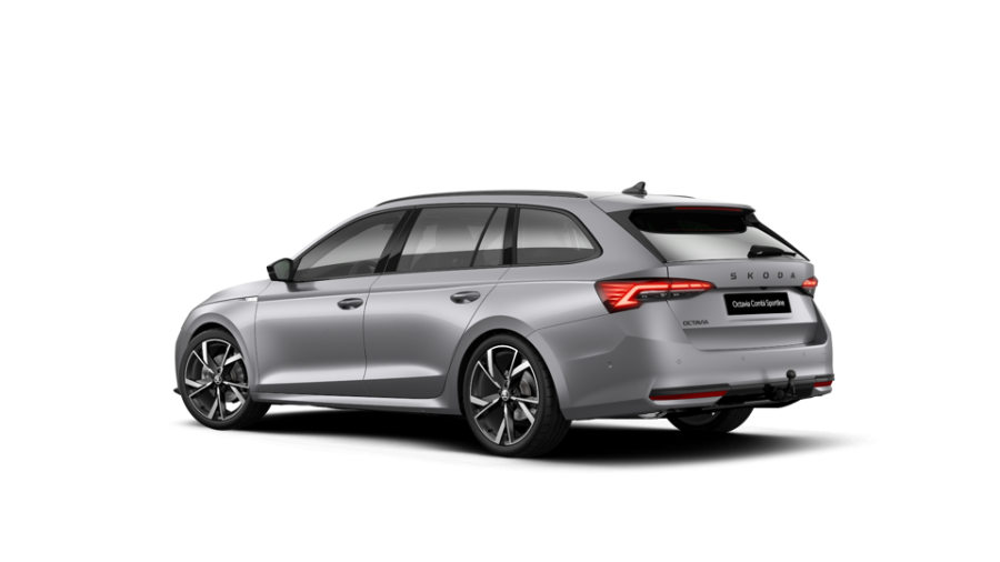 Škoda Octavia, 2,0 TDI 110 kW 7° automatická DSG, barva stříbrná
