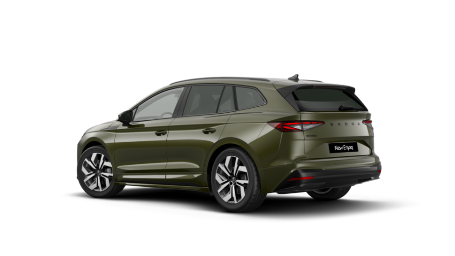 Škoda Enyaq iV, 82 kWh 1° automatická, barva zelená