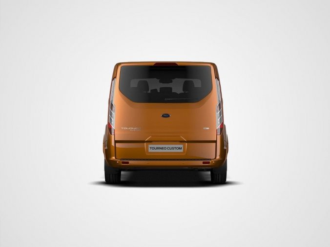 Ford Tourneo Custom, MPV,  L2 TITANIUM MHEV 2,0 EcoBlue (mHEV) 136 kW / 185 k, barva oranžová