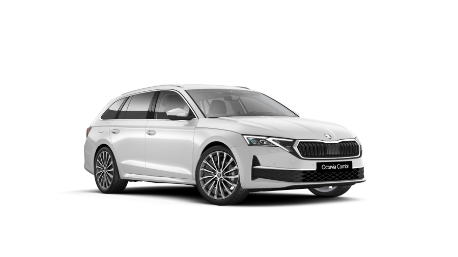 Škoda Octavia, 1,5 TSI Hybrid 110 kW 7° automatická DSG, barva bílá