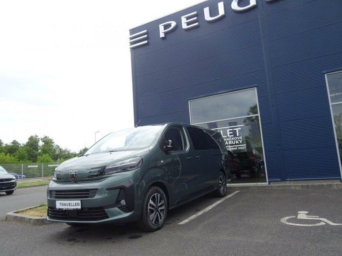 Peugeot Traveller, Peugeot Traveller Allure Long 2.0 BHDi 180k EAT8, barva zelená