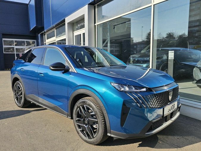 Peugeot 3008, Peugeot 3008 ALLURE Hybrid 145 e-DCS6, barva modrá