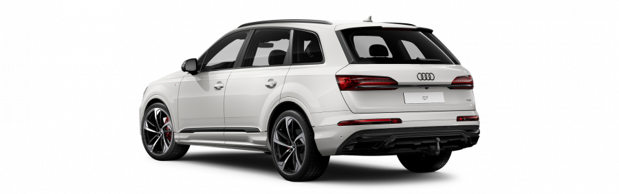 Audi Q7, Q7 S line 50 TDI quattro, barva bílá