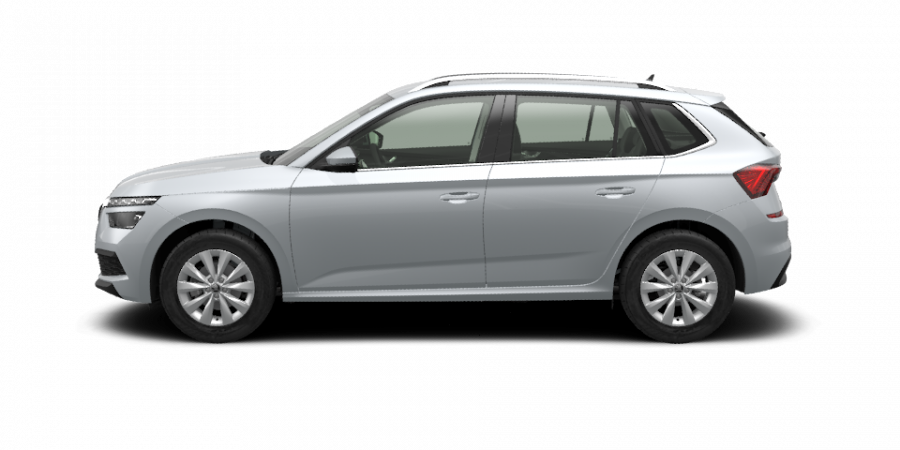 Škoda Kamiq, 1,0 TSI 85 kW 6-stup. mech., barva stříbrná