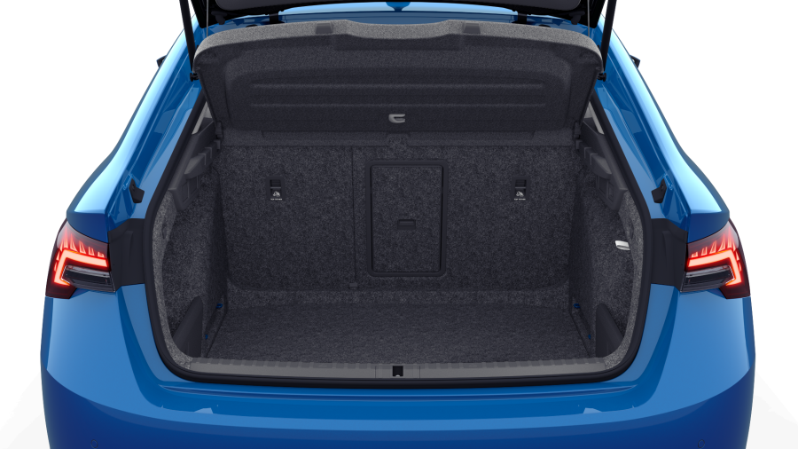 Škoda Octavia, 1,5 TSI Hybrid 85 kW 7° automatická DSG, barva modrá