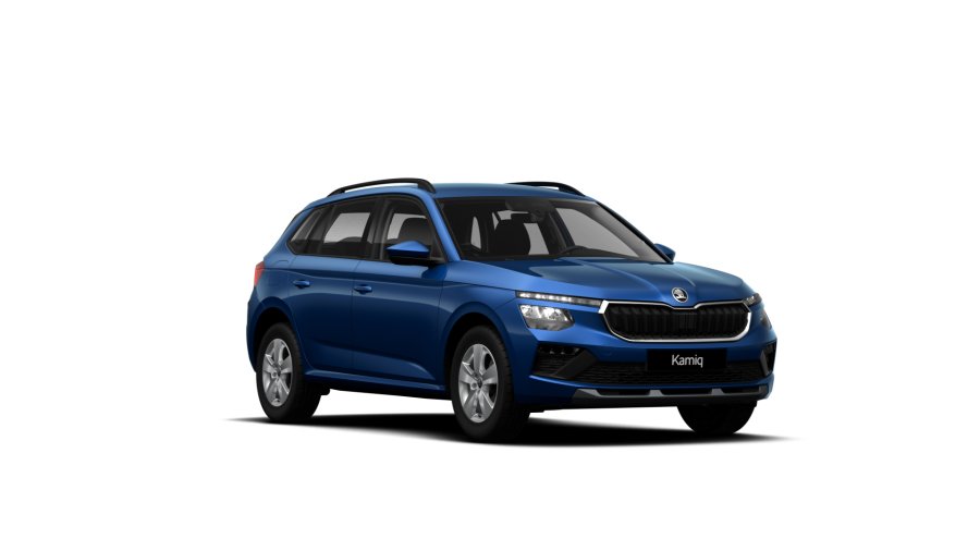 Škoda Kamiq, 1,0 TSI 85 kW 6-stup. mech., barva modrá