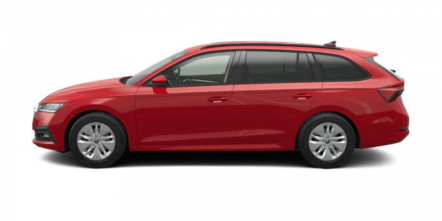 Škoda Octavia, 1,5 TSI 110 kW 6-stup. mech., barva červená