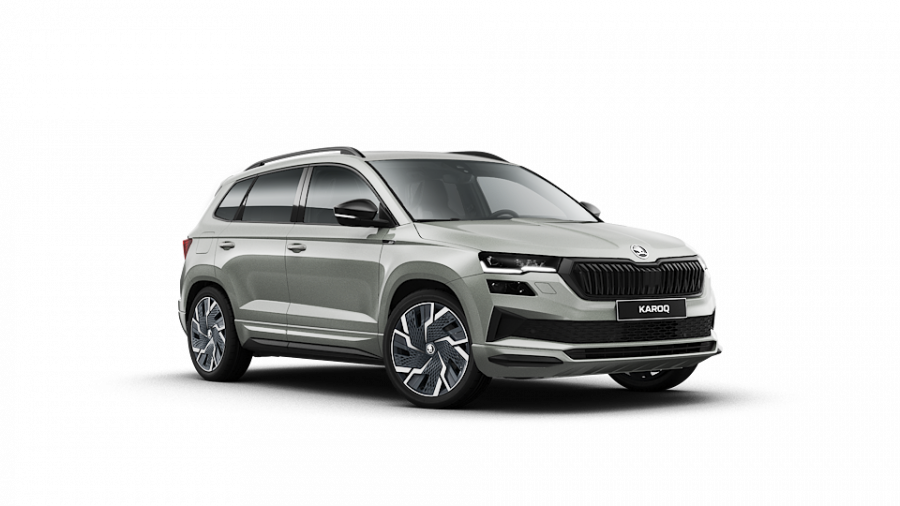 Škoda Karoq, 1,5 TSI 110 kW 6-stup. mech., barva šedá