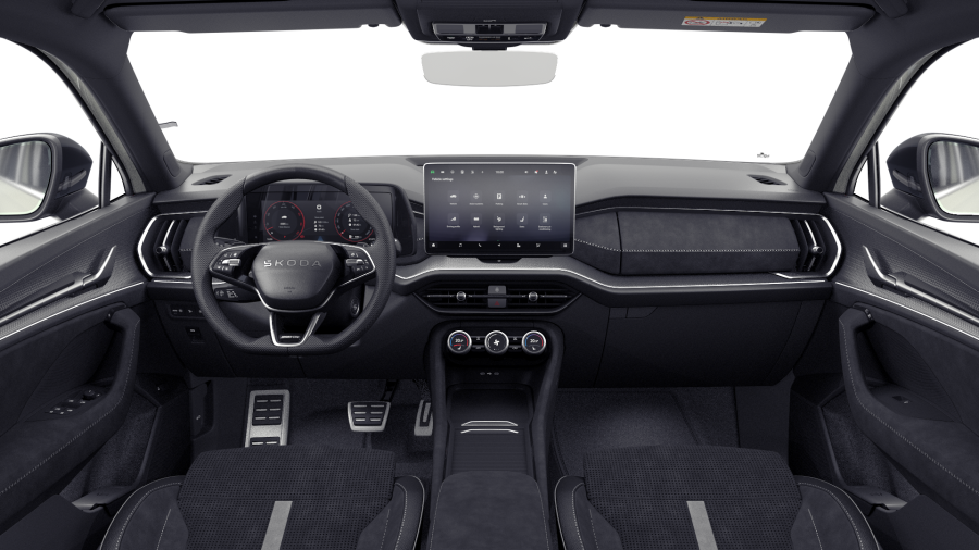 Škoda Kodiaq, 2,0 TDI 142 kW 7° automatická DSG 4x4, barva šedá