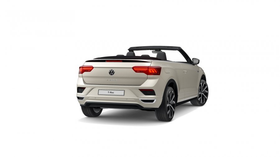 Volkswagen T-Roc, T-Roc Cabriolet R-Line 1,5 TSI ACT 7DSG, barva stříbrná