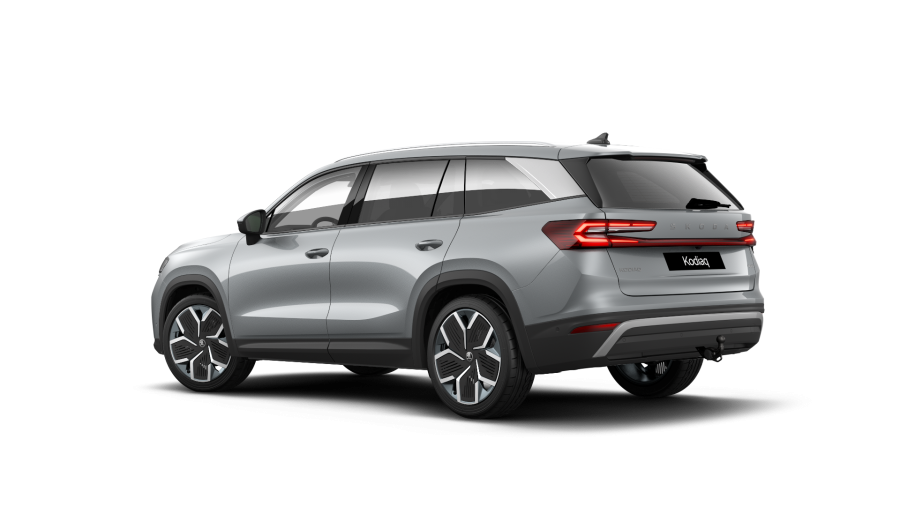 Škoda Kodiaq, 2,0 TDI 142 kW 7° automatická DSG 4x4, barva stříbrná