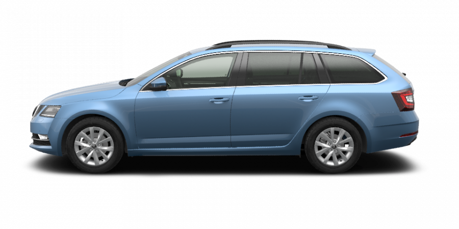 Škoda Octavia, 1,5 TSI 110 kW 6-stup. mech., barva modrá