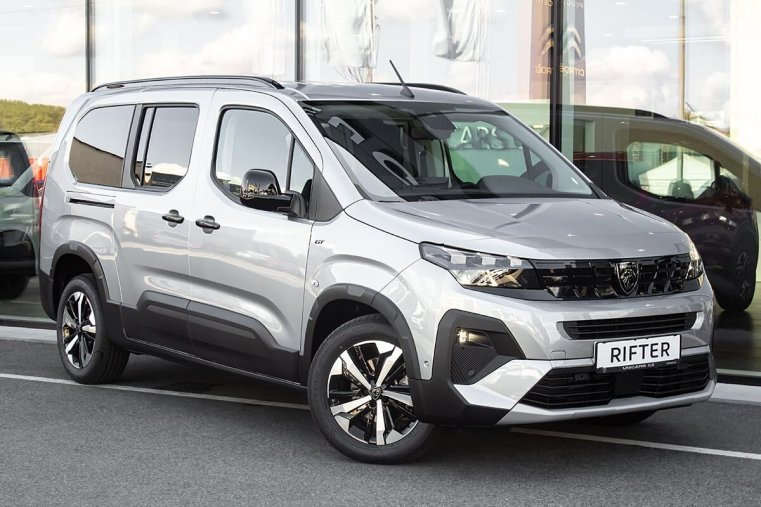 Peugeot Rifter, Peugeot Rifter 1,5 LONG GT 7 míst 130k EAT8, barva šedá