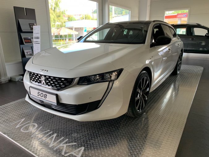 Peugeot 508, SW GT LINE BlueHDi 180 S&S EAT8, barva bílá
