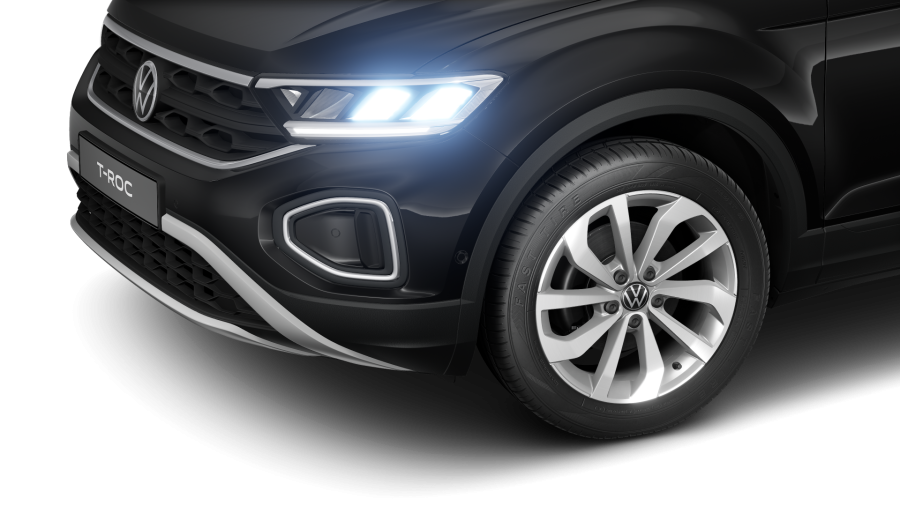 Volkswagen T-Roc, T-Roc Love 1,5 TSI 110 kW 7DSG, barva černá