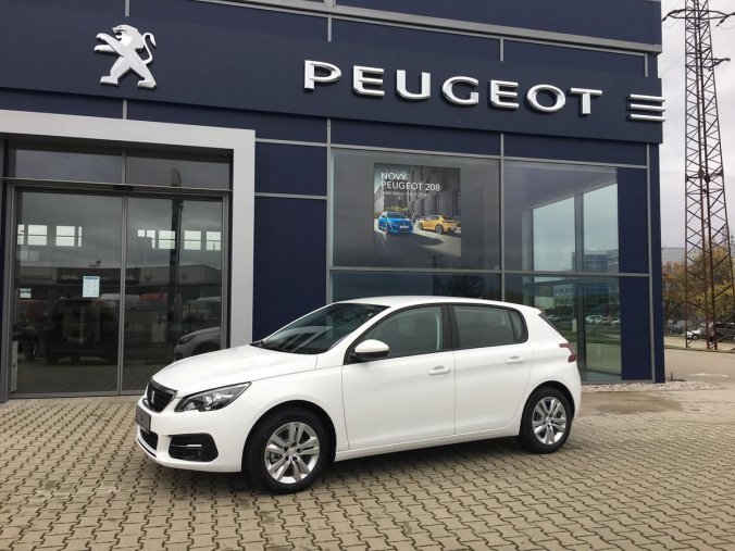 Peugeot 308, ACTIVE PACK 1.2 110k MAN6, barva bílá