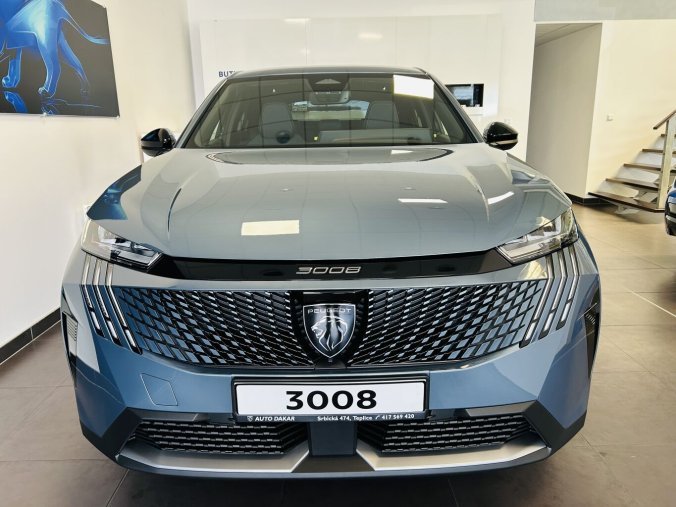 Peugeot 3008, Peugeot 3008 ALLURE Hybrid 145 e-DCS6, barva modrá