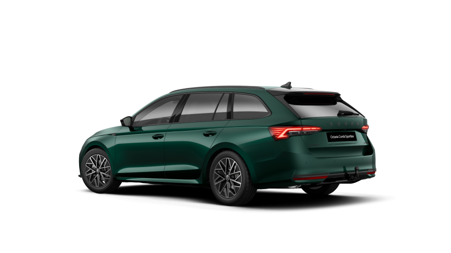 Škoda Octavia, 1,5 TSI m-HEV 110 kW 7-stup. automat., barva zelená