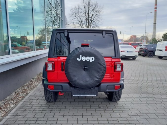 Jeep Wrangler, Unlimited 2,0T  Rubicon ČR, barva červená