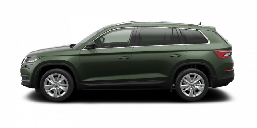 Škoda Kodiaq, 2,0 TDI 110 kW 7-stup. automat. 4x4, barva zelená