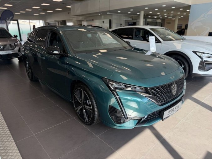 Peugeot 308, Peugeot 308 1,2 Hybrid 136 e-DSC6  SW GT, barva modrá