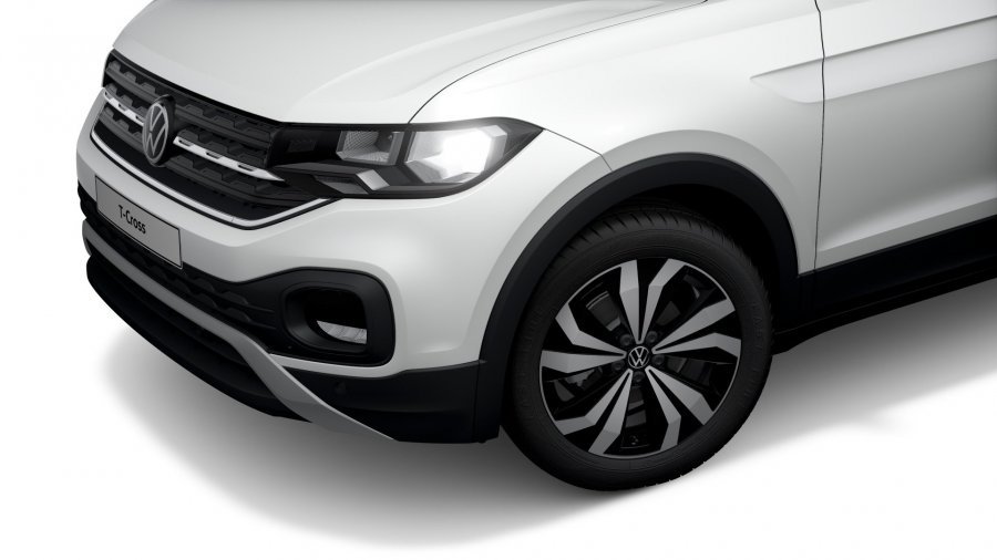 Volkswagen T-Cross, T-Cross Life 1,0 TSI 81 kW 7DSG, barva bílá