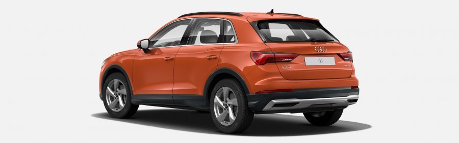 Audi Q3, Nové Audi Q3 Advanced 35 TDI 110 kW, barva oranžová