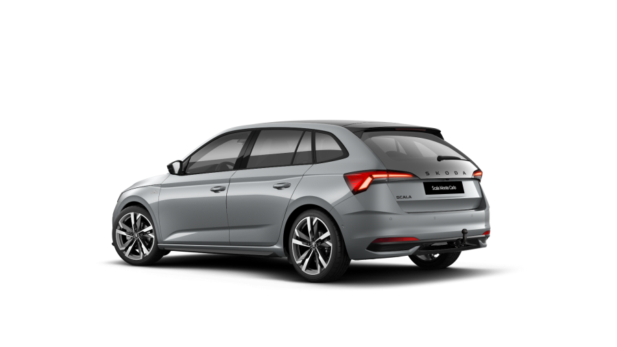 Škoda Scala, 1,0 TSI 85 kW 7° automatická DSG, barva stříbrná