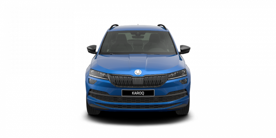 Škoda Karoq, 2,0 TDI 110 kW 7-stup. automat. 4x4, barva modrá