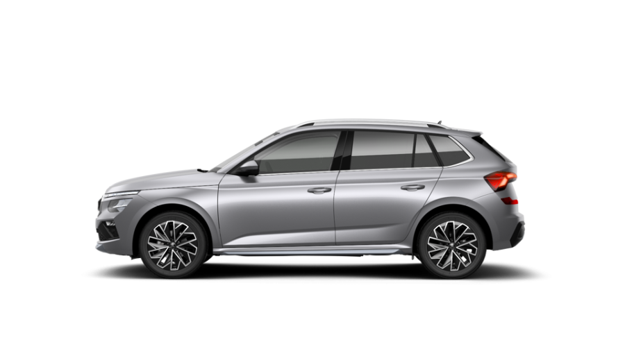 Škoda Kamiq, 1,0 TSI 85 kW 7-stup. automat., barva stříbrná