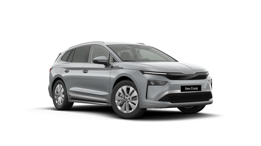 Škoda Enyaq iV, 82 kWh 210 kW 1° automatická, barva stříbrná