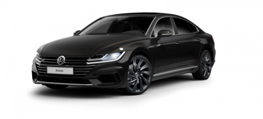 Volkswagen Arteon, R-line 2,0 TSI 4MOT 7DSG, barva černá