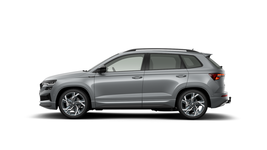 Škoda Karoq, 2,0 TSI 140 kW 7-stup. automat. 4x4, barva stříbrná