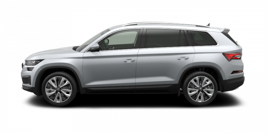 Škoda Kodiaq, 2,0 TDI 110 kW 7-stup. automat. 4x4, barva stříbrná