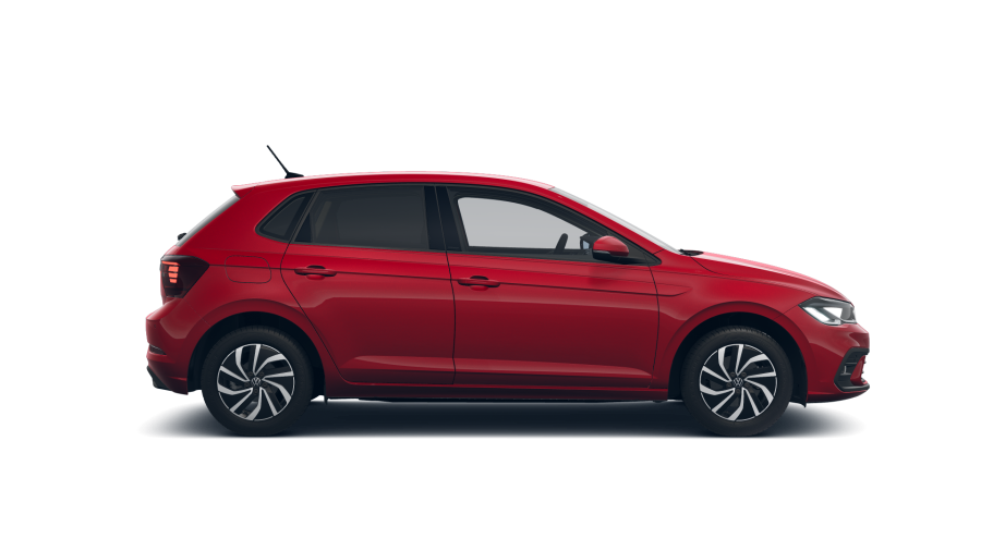 Volkswagen Polo, Polo People 1,0 TSI 85 kW 7DSG, barva červená