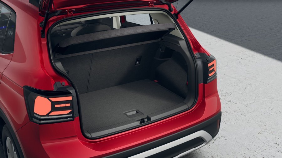 Volkswagen T-Cross, T-Cross People 1.0 TSI 85 kW 7DSG, barva červená